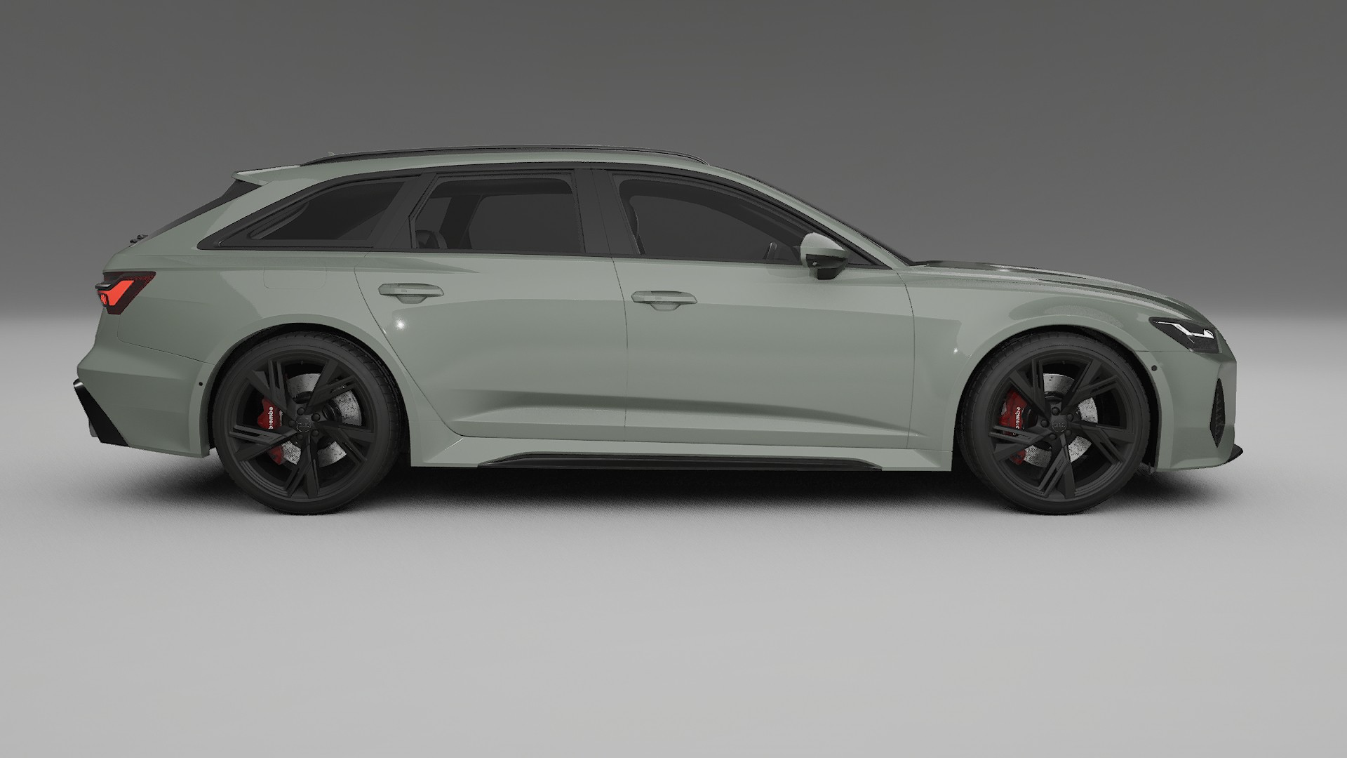 Audi RS6 Avant C8 facelift LCI Film de Protecție pentru Vopsea TPU | SLATE PPF cu Schimbare de Culoare – Kit Complet Predecup