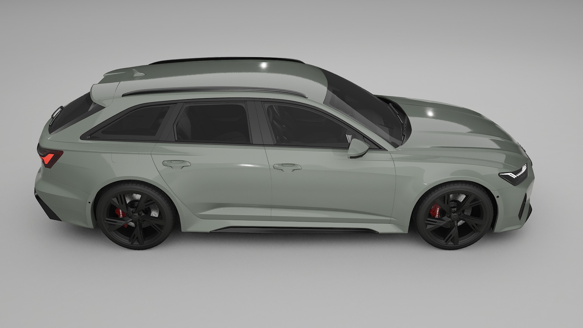 Audi RS6 Avant C8 facelift LCI Film de Protecție pentru Vopsea TPU | SLATE PPF cu Schimbare de Culoare – Kit Complet Predecup