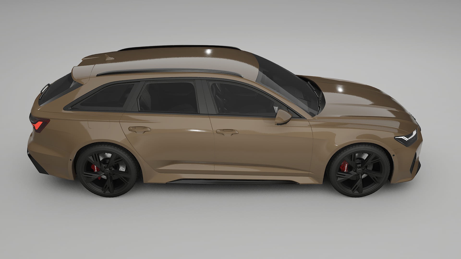 Audi RS6 Avant C8 facelift LCI Film de Protecție pentru Vopsea TPU | SAHARA PPF cu Schimbare de Culoare – Kit Complet Predecu