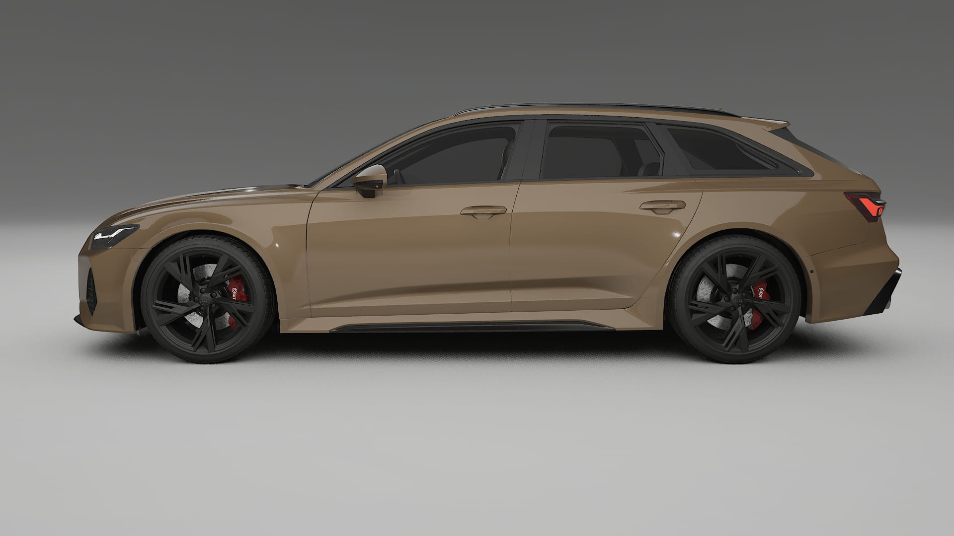 Audi RS6 Avant C8 facelift LCI Film de Protecție pentru Vopsea TPU | SAHARA PPF cu Schimbare de Culoare – Kit Complet Predecu