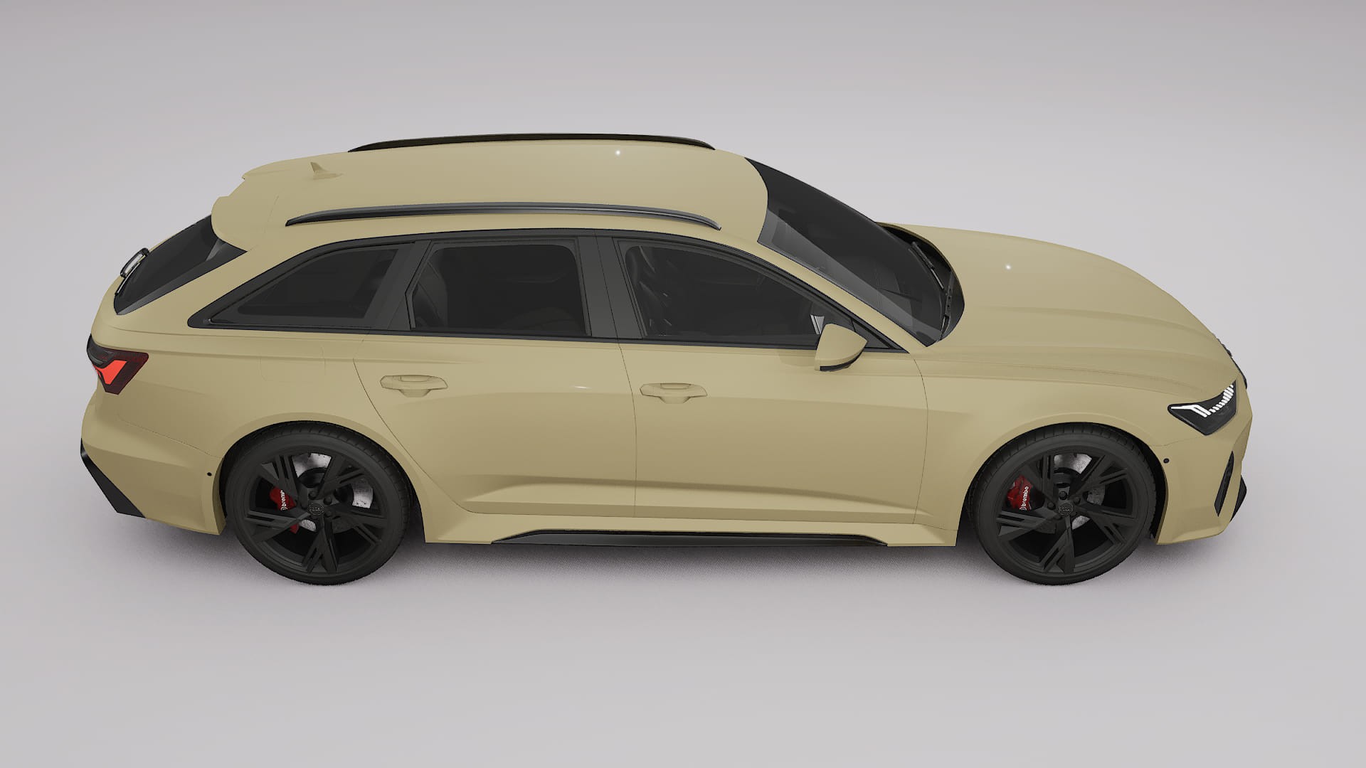 Audi RS6 Avant C8 facelift LCI Film de Protecție pentru Vopsea TPU | SAND PPF cu Schimbare de Culoare – Kit Complet Predecupa