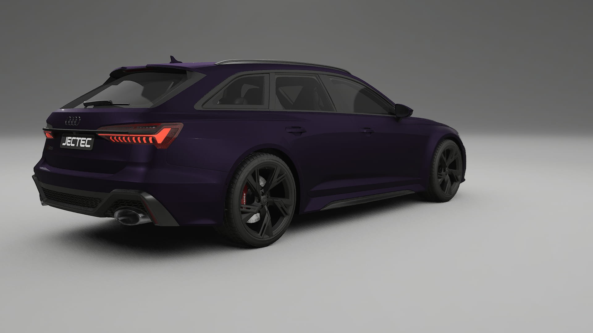Audi RS6 Avant C8 facelift LCI Film de Protecție pentru Vopsea TPU | VIOLET PPF cu Schimbare de Culoare – Kit Complet Predecu