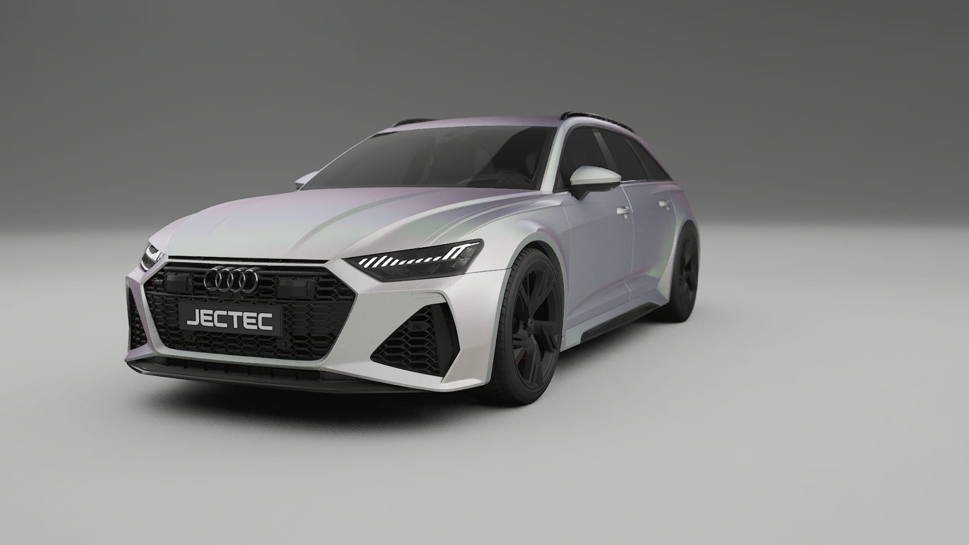 Audi RS6 Avant C8 facelift LCI Film de Protecție pentru Vopsea TPU | NEBULA PPF cu Schimbare de Culoare – Kit Complet Predecu