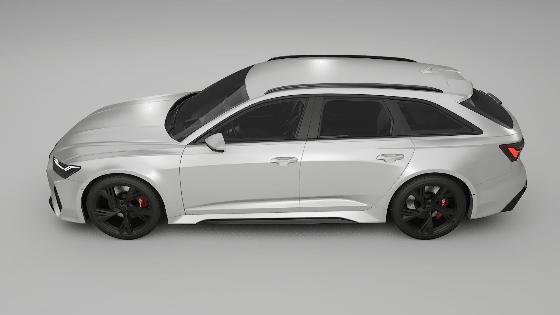 Audi RS6 Avant C8 facelift LCI Film de Protecție pentru Vopsea TPU | OPAL PPF cu Schimbare de Culoare – Kit Complet Predecupa