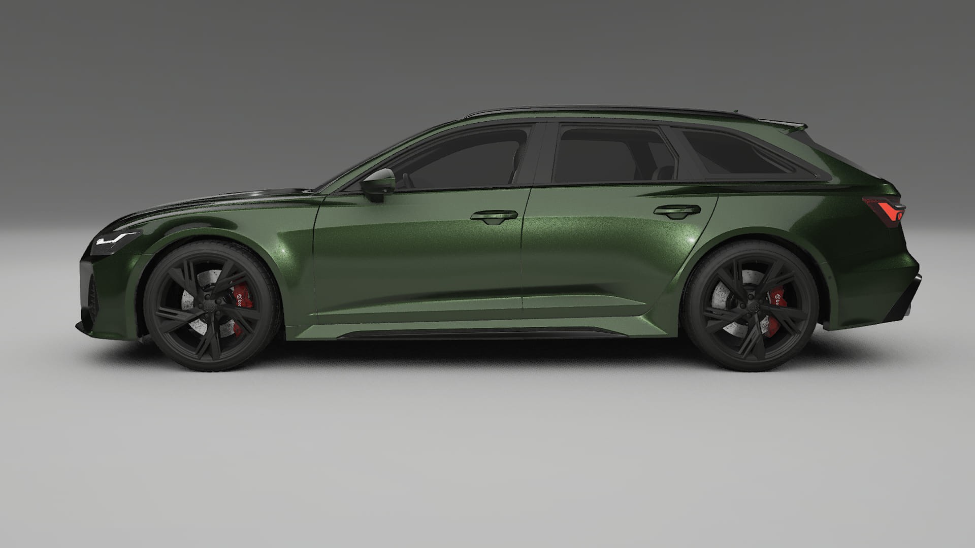 Audi RS6 Avant C8 facelift LCI Film de Protecție pentru Vopsea TPU | LAGOON PPF cu Schimbare de Culoare – Kit Complet Predecu