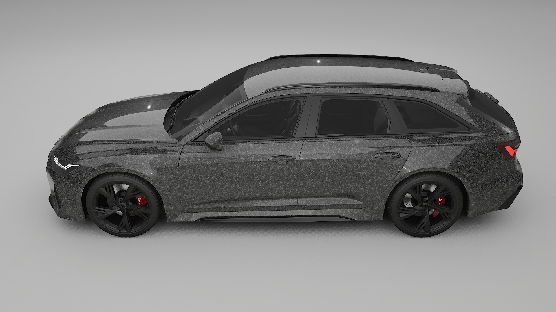 Audi RS6 Avant C8 facelift LCI Film de Protecție pentru Vopsea TPU | FORGED S PPF cu Schimbare de Culoare – Kit Complet Prede