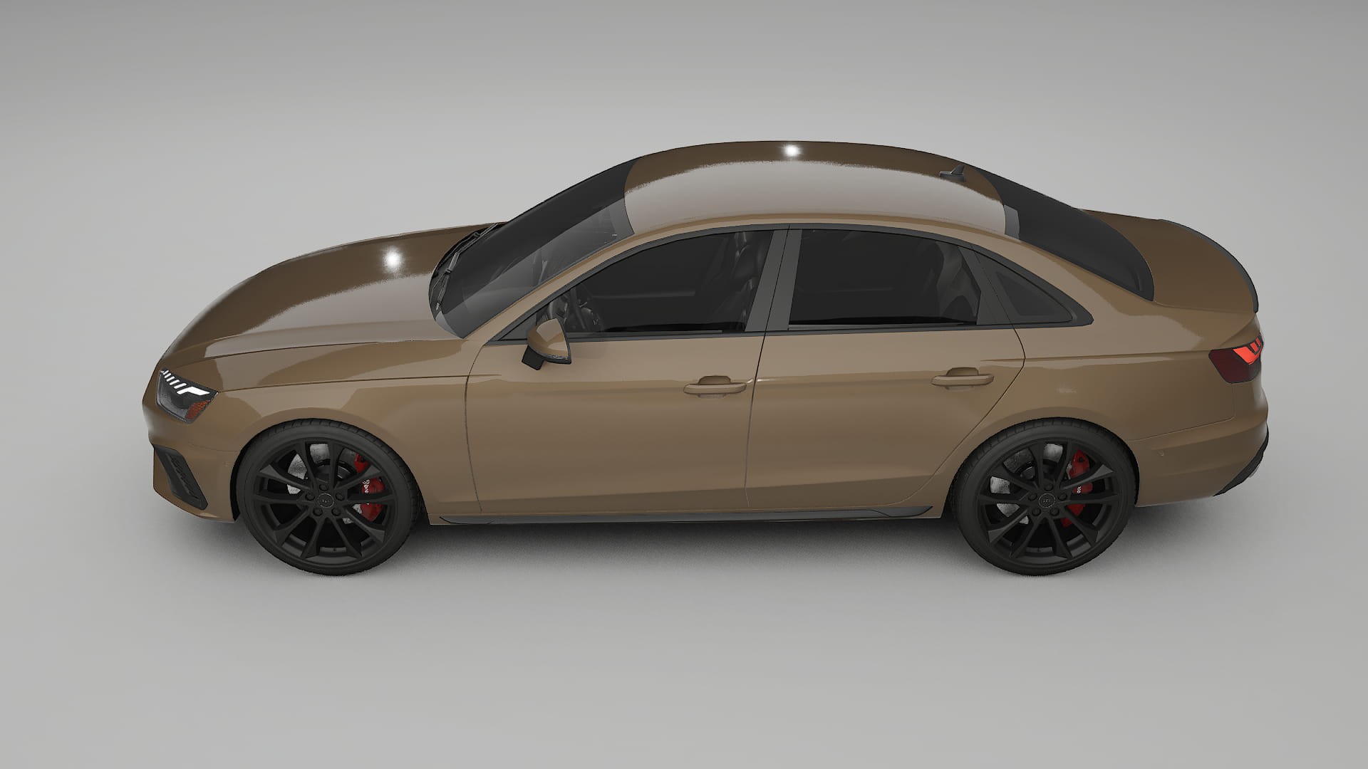 Audi S4 Sedan B9 facelift LCI Film de Protecție pentru Vopsea TPU | SAHARA PPF cu Schimbare de Culoare – Kit Complet Predecup