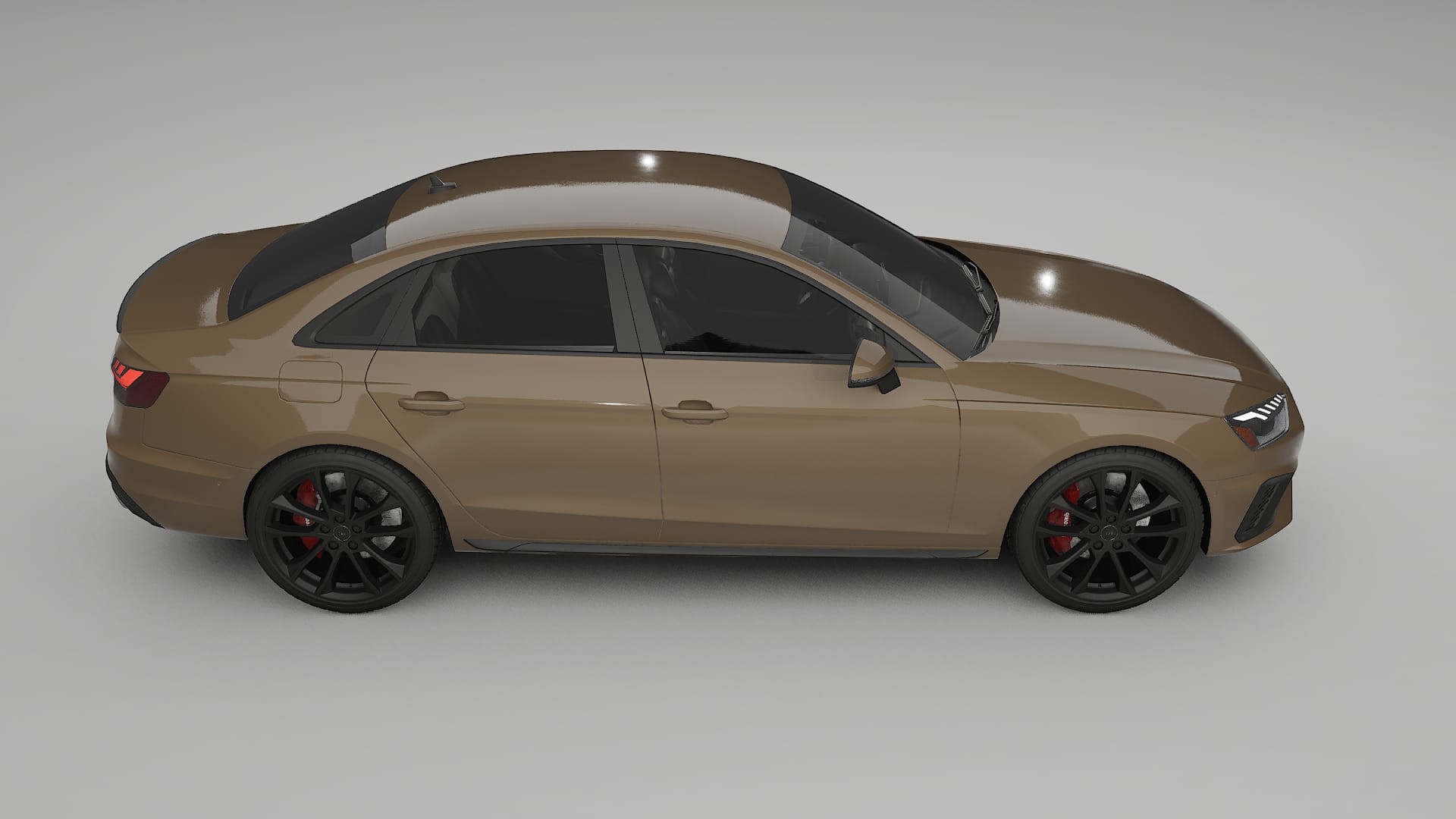 Audi S4 Sedan B9 facelift LCI Film de Protecție pentru Vopsea TPU | SAHARA PPF cu Schimbare de Culoare – Kit Complet Predecup