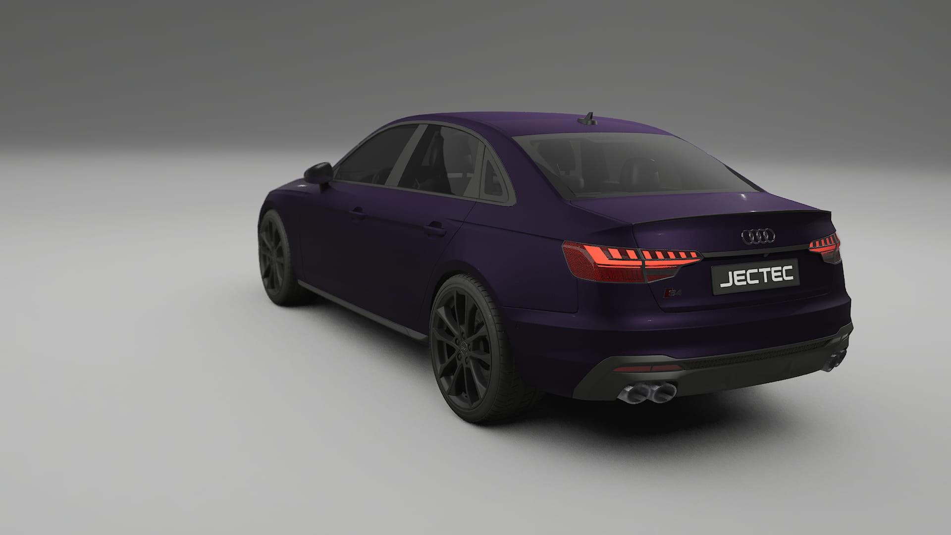 Audi S4 Sedan B9 facelift LCI Film de Protecție pentru Vopsea TPU | VIOLET PPF cu Schimbare de Culoare – Kit Complet Predecup