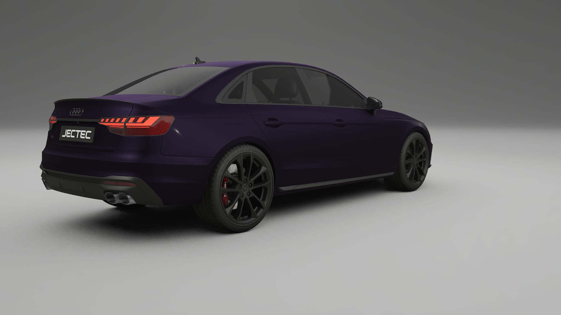 Audi S4 Sedan B9 facelift LCI Film de Protecție pentru Vopsea TPU | VIOLET PPF cu Schimbare de Culoare – Kit Complet Predecup