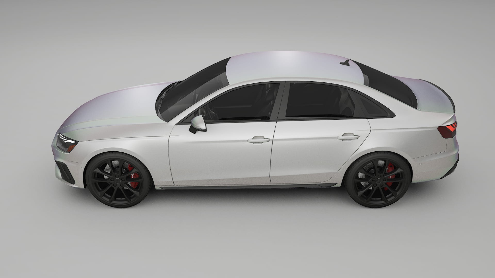 Audi S4 Sedan B9 facelift LCI Film de Protecție pentru Vopsea TPU | NEBULA PPF cu Schimbare de Culoare – Kit Complet Predecup