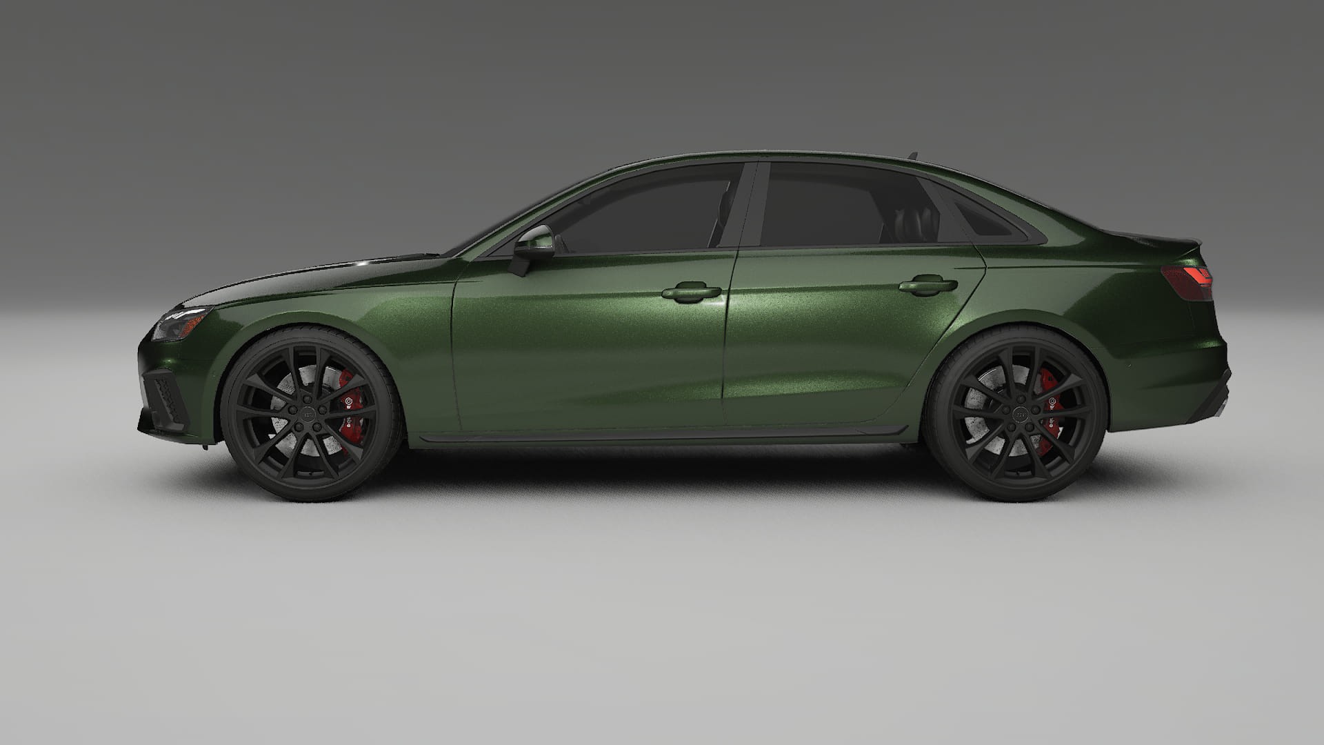 Audi S4 Sedan B9 facelift LCI Film de Protecție pentru Vopsea TPU | LAGOON PPF cu Schimbare de Culoare – Kit Complet Predecup