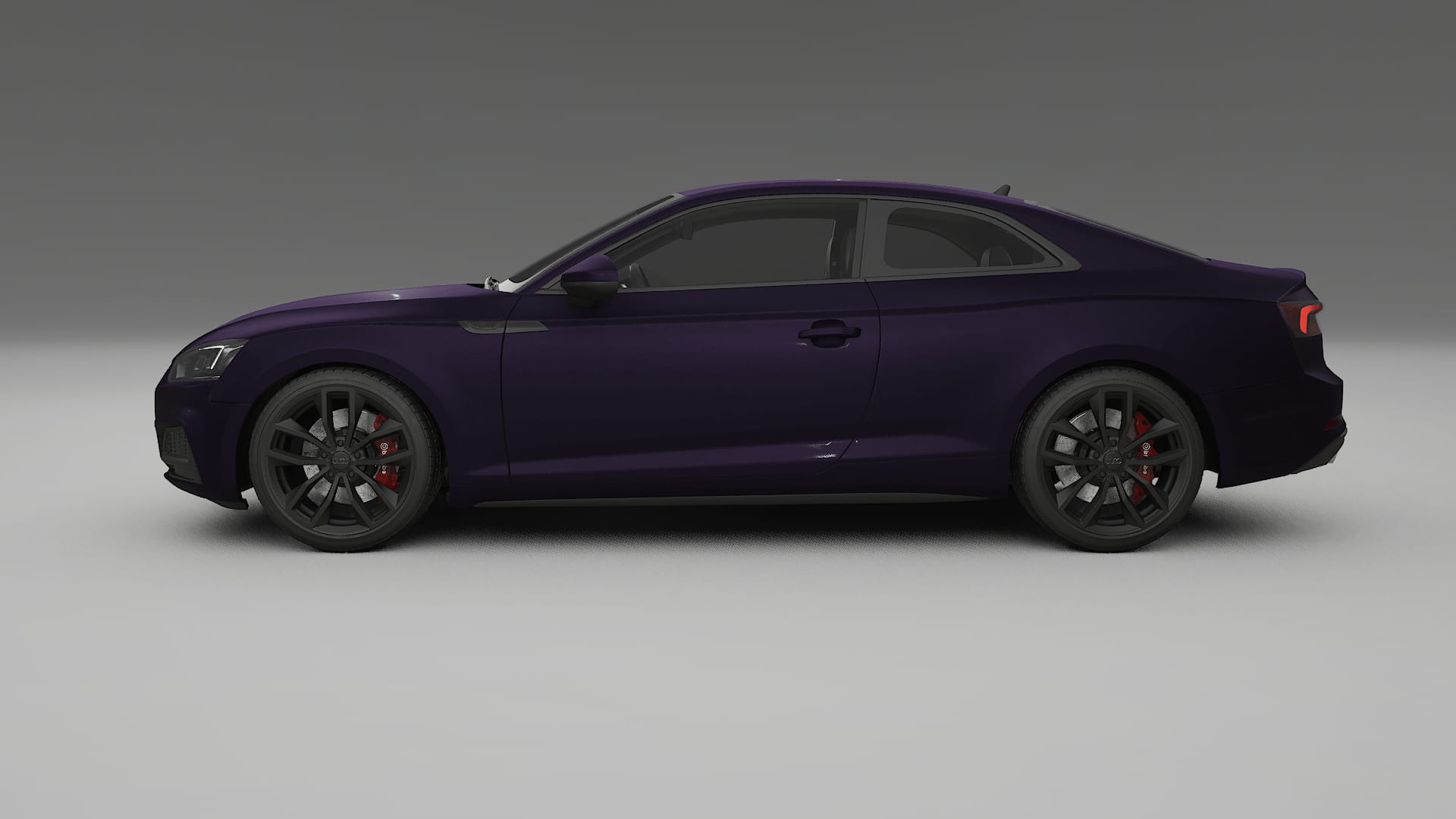 Audi S5 B9 prefacelift pre LCI Film de Protecție pentru Vopsea TPU | VIOLET PPF cu Schimbare de Culoare – Kit Complet Predecu