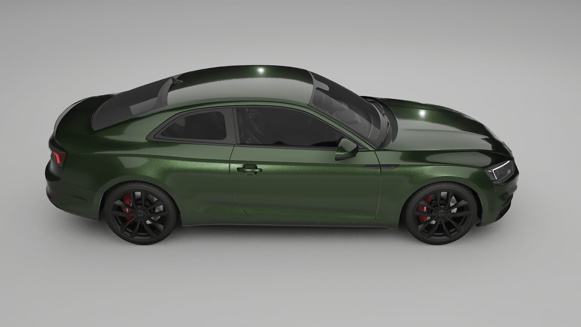 Audi S5 B9 prefacelift pre LCI Film de Protecție pentru Vopsea TPU | LAGOON PPF cu Schimbare de Culoare – Kit Complet Predecu