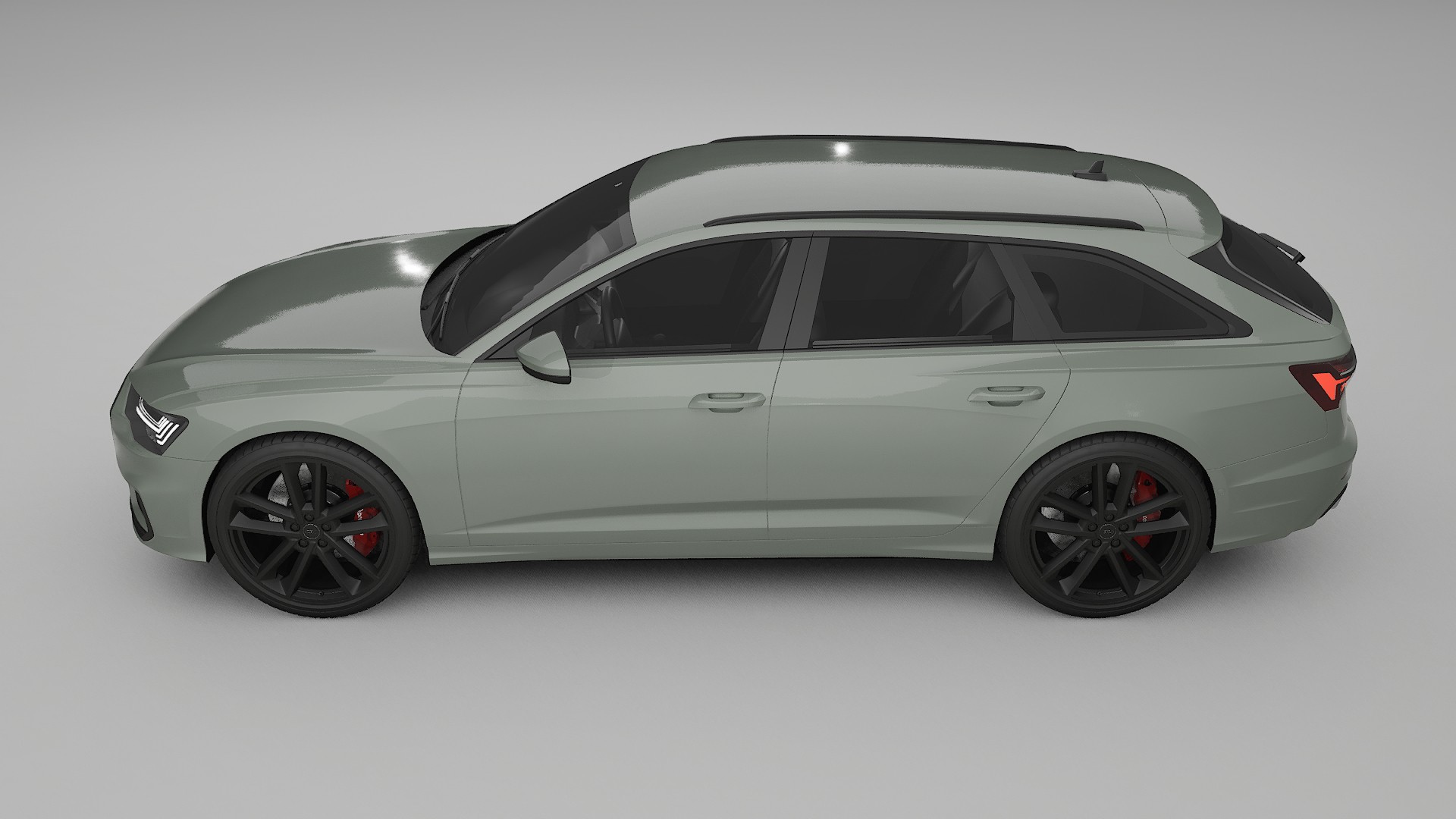 Audi S6 Avant prefacelift pre LCI C8 Film de Protecție pentru Vopsea TPU | SLATE PPF cu Schimbare de Culoare – Kit Complet Pr