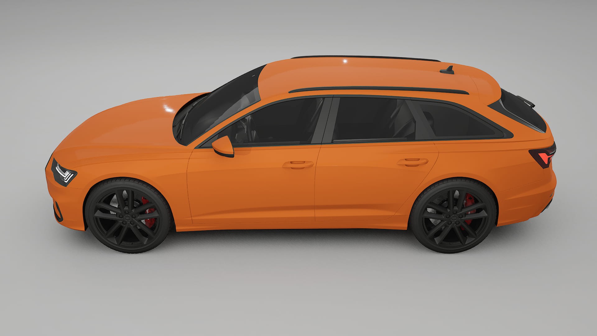 Audi S6 Avant prefacelift pre LCI C8 Film de Protecție pentru Vopsea TPU | ROCKET PPF cu Schimbare de Culoare – Kit Complet P