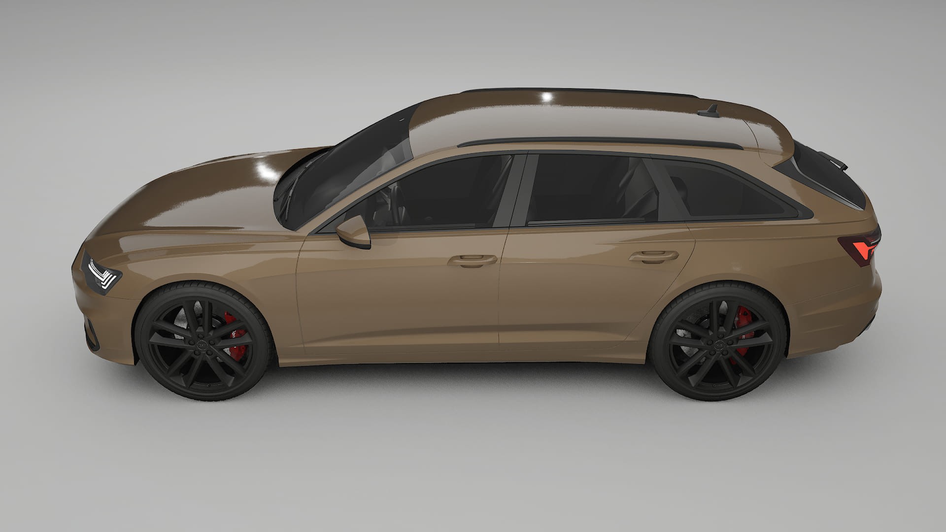 Audi S6 Avant prefacelift pre LCI C8 Film de Protecție pentru Vopsea TPU | SAHARA PPF cu Schimbare de Culoare – Kit Complet P