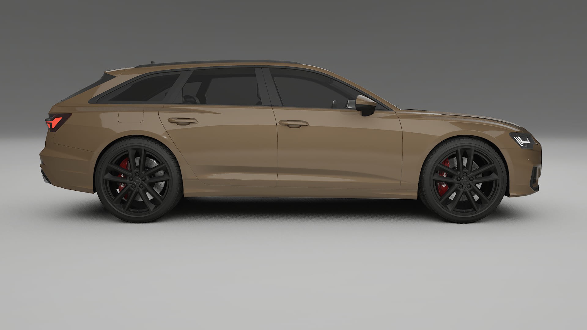 Audi S6 Avant prefacelift pre LCI C8 Film de Protecție pentru Vopsea TPU | SAHARA PPF cu Schimbare de Culoare – Kit Complet P