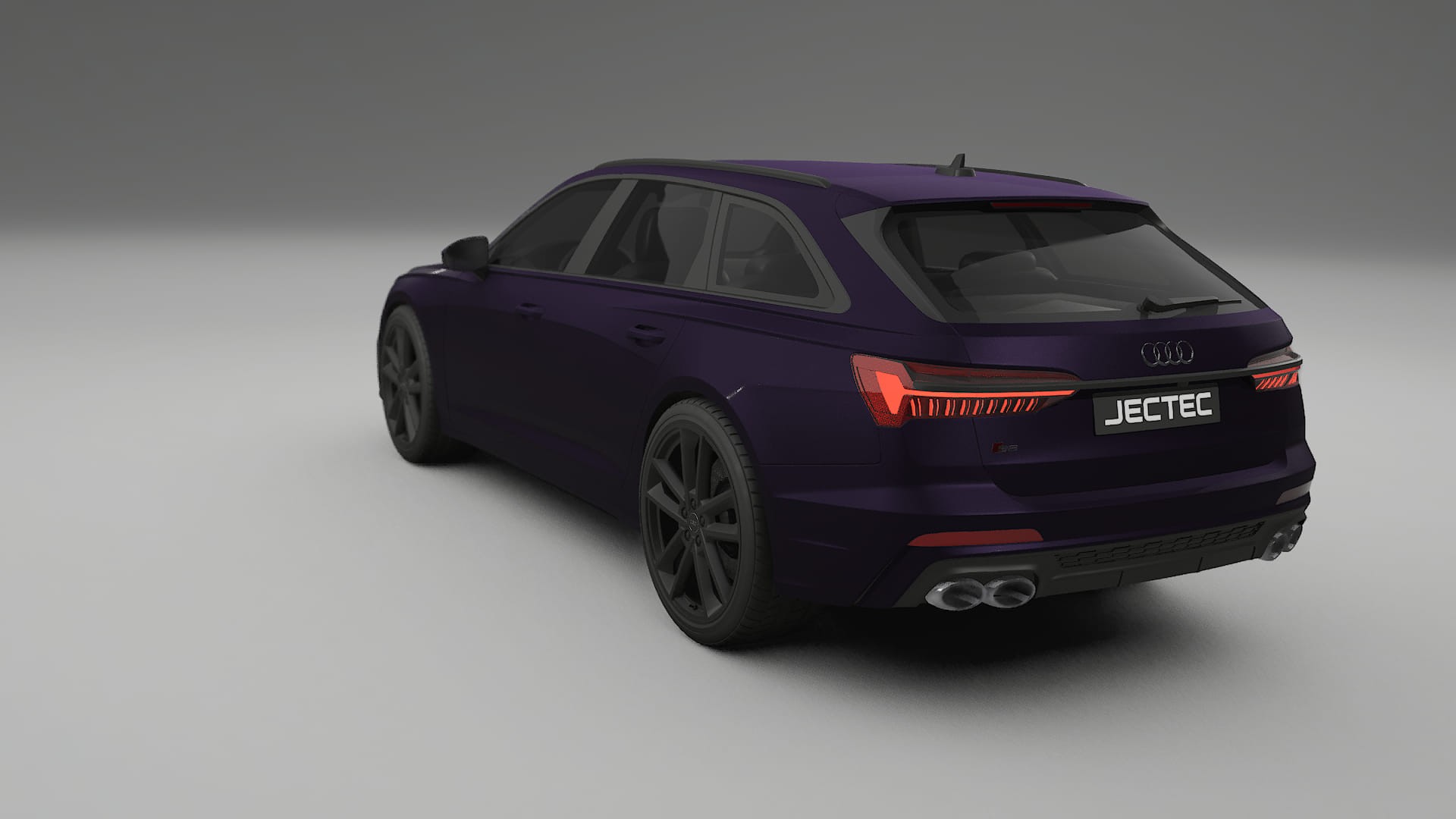 Audi S6 Avant prefacelift pre LCI C8 Film de Protecție pentru Vopsea TPU | VIOLET PPF cu Schimbare de Culoare – Kit Complet P