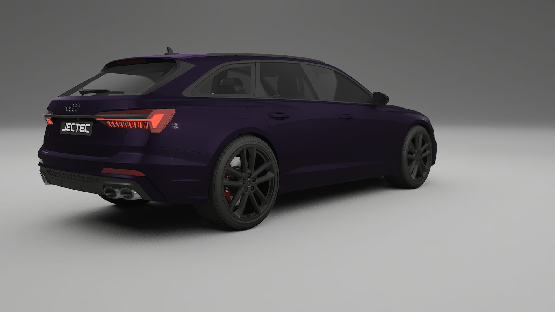 Audi S6 Avant prefacelift pre LCI C8 Film de Protecție pentru Vopsea TPU | VIOLET PPF cu Schimbare de Culoare – Kit Complet P