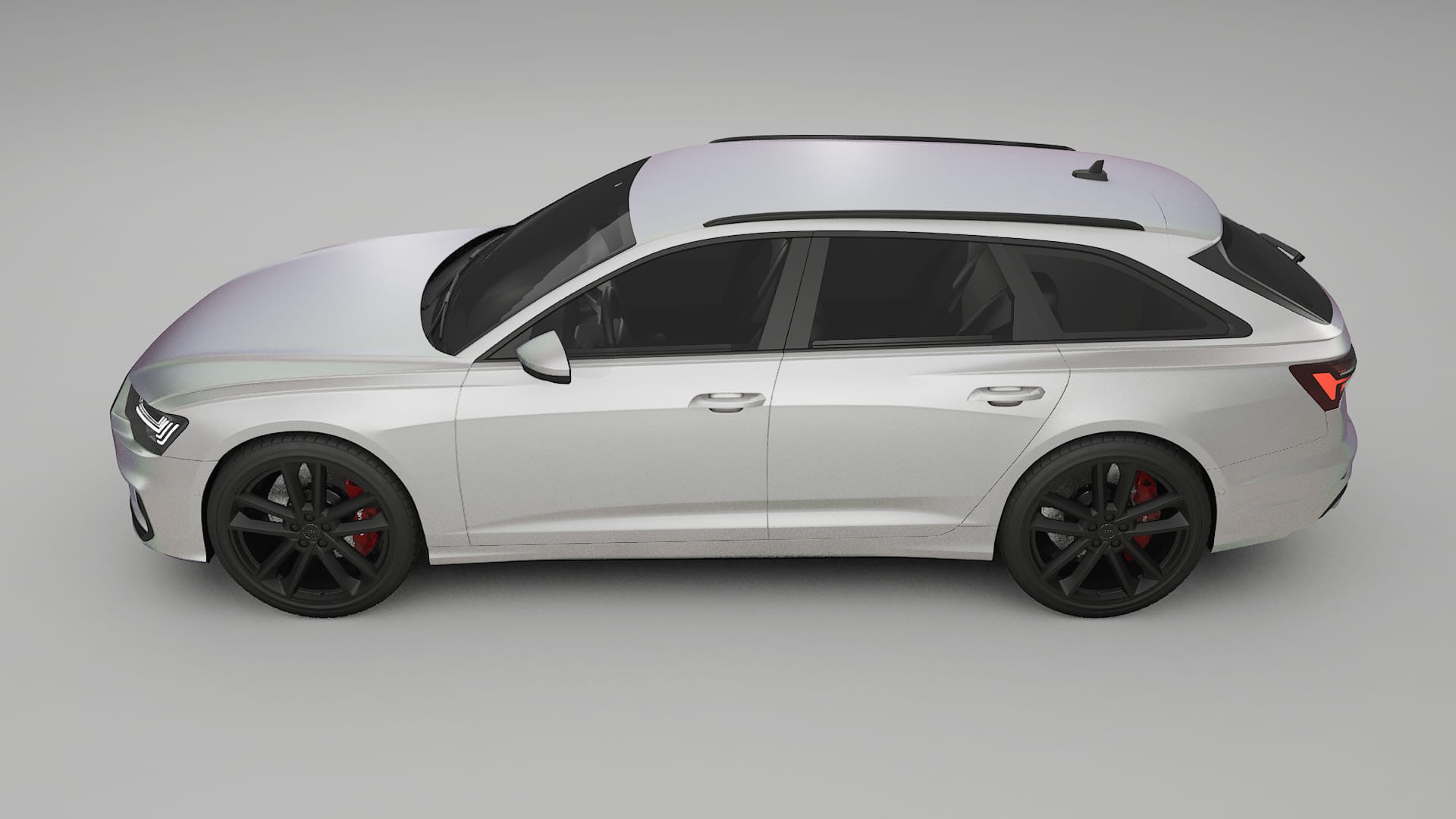 Audi S6 Avant prefacelift pre LCI C8 Film de Protecție pentru Vopsea TPU | NEBULA PPF cu Schimbare de Culoare – Kit Complet P