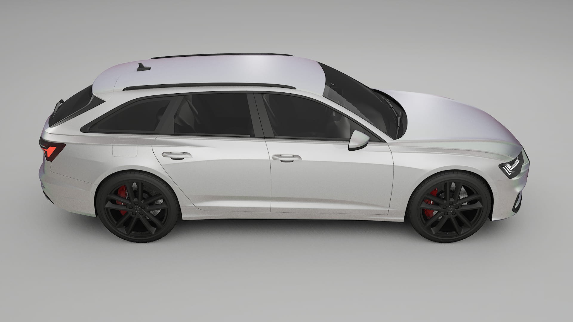 Audi S6 Avant prefacelift pre LCI C8 Film de Protecție pentru Vopsea TPU | NEBULA PPF cu Schimbare de Culoare – Kit Complet P