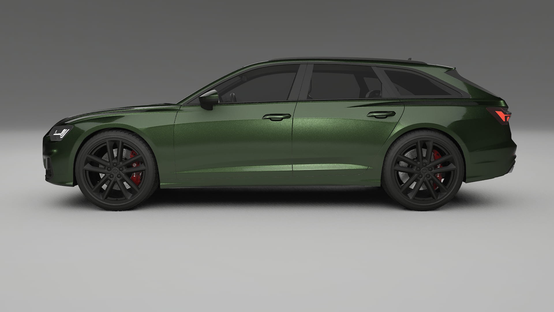 Audi S6 Avant prefacelift pre LCI C8 Film de Protecție pentru Vopsea TPU | LAGOON PPF cu Schimbare de Culoare – Kit Complet P