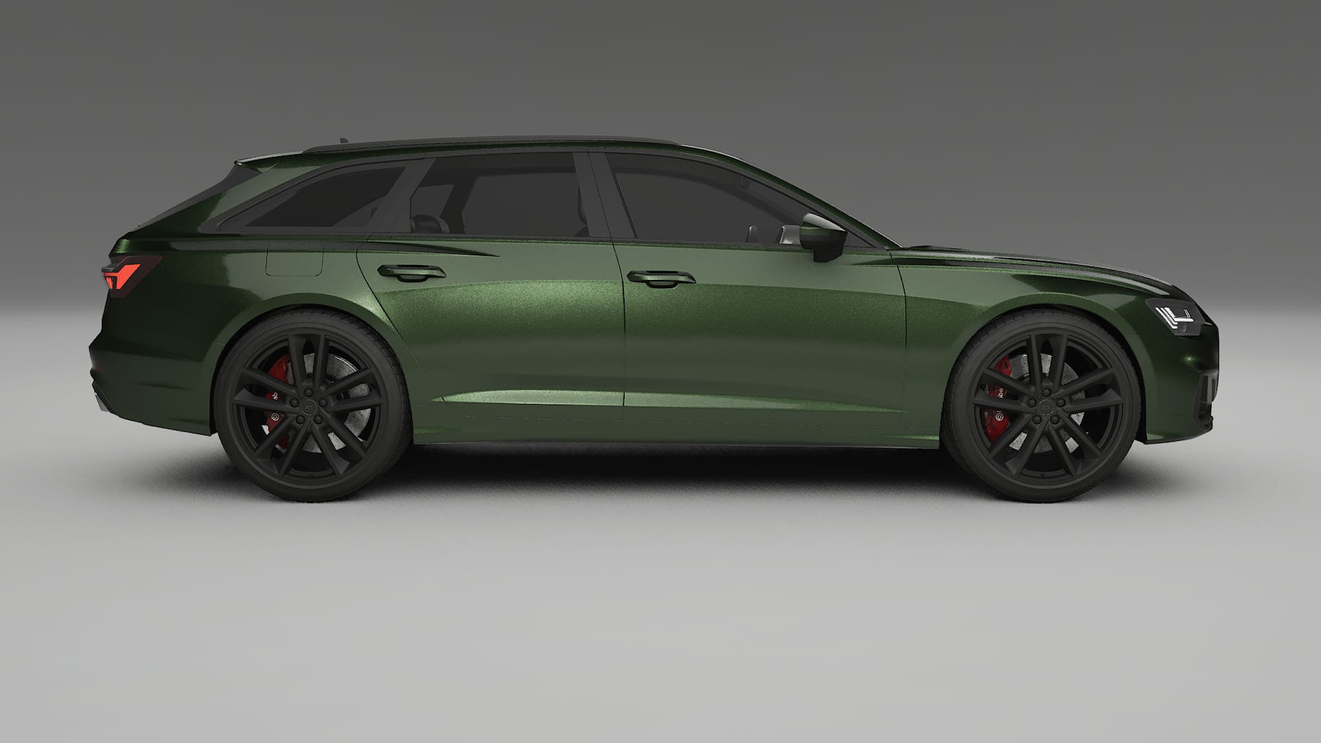 Audi S6 Avant prefacelift pre LCI C8 Film de Protecție pentru Vopsea TPU | LAGOON PPF cu Schimbare de Culoare – Kit Complet P