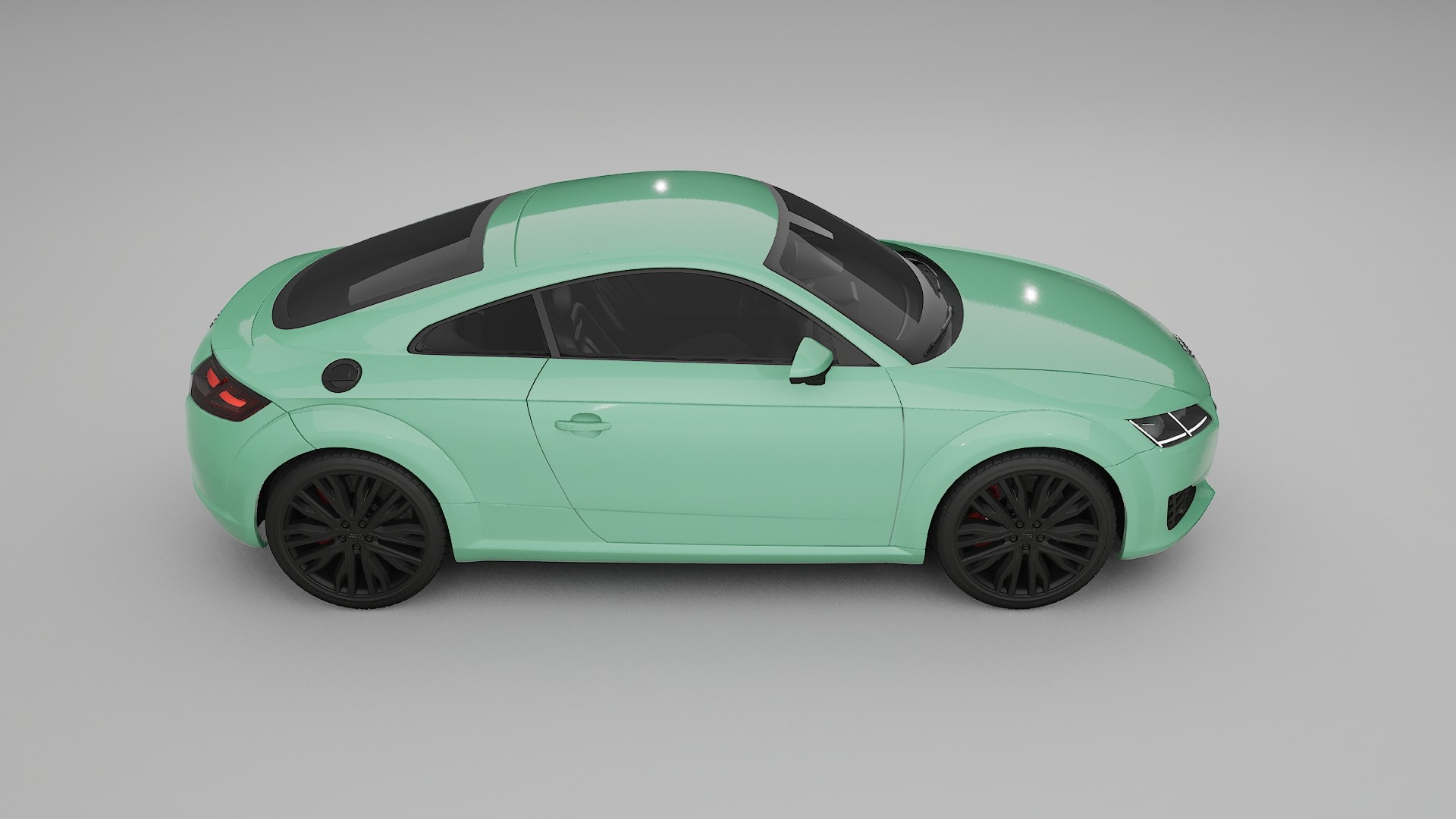 Audi TT Coupe 8S prefacelift pre LCI Film de Protecție pentru Vopsea TPU | DUSTY PPF cu Schimbare de Culoare – Kit Complet Pr