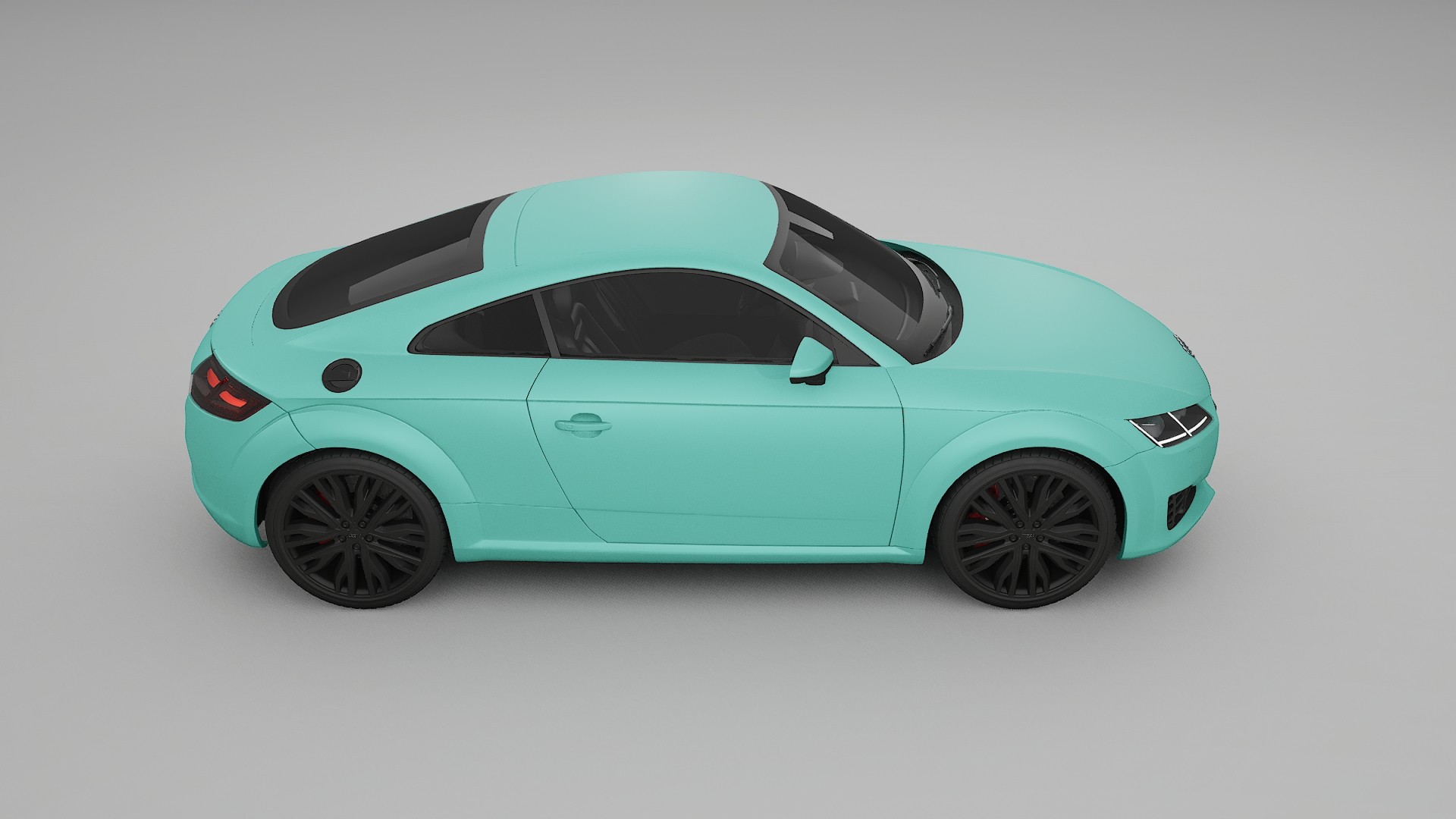 Audi TT Coupe 8S prefacelift pre LCI Film de Protecție pentru Vopsea TPU | FROST PPF cu Schimbare de Culoare – Kit Complet Pr