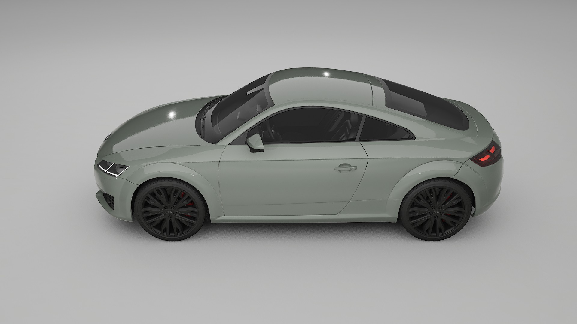 Audi TT Coupe 8S prefacelift pre LCI Film de Protecție pentru Vopsea TPU | SLATE PPF cu Schimbare de Culoare – Kit Complet Pr