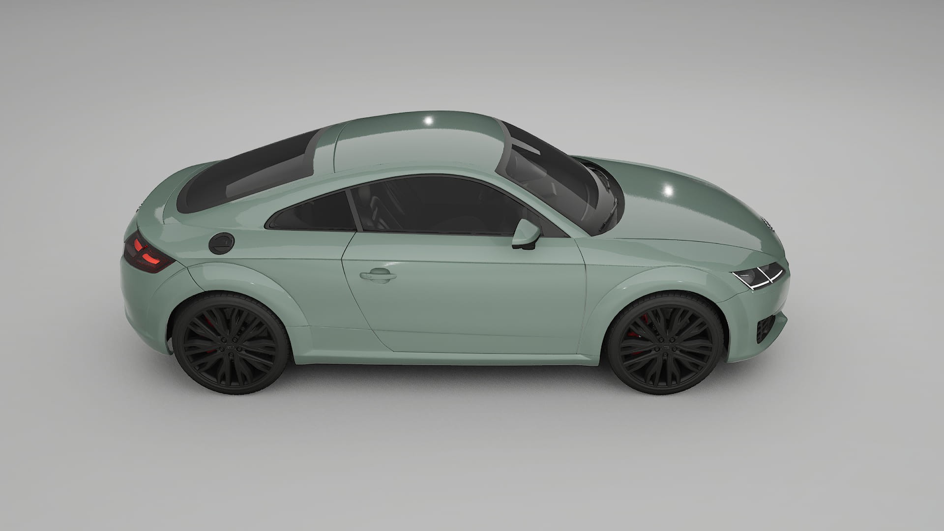 Audi TT Coupe 8S prefacelift pre LCI Film de Protecție pentru Vopsea TPU | CINDER PPF cu Schimbare de Culoare – Kit Complet P