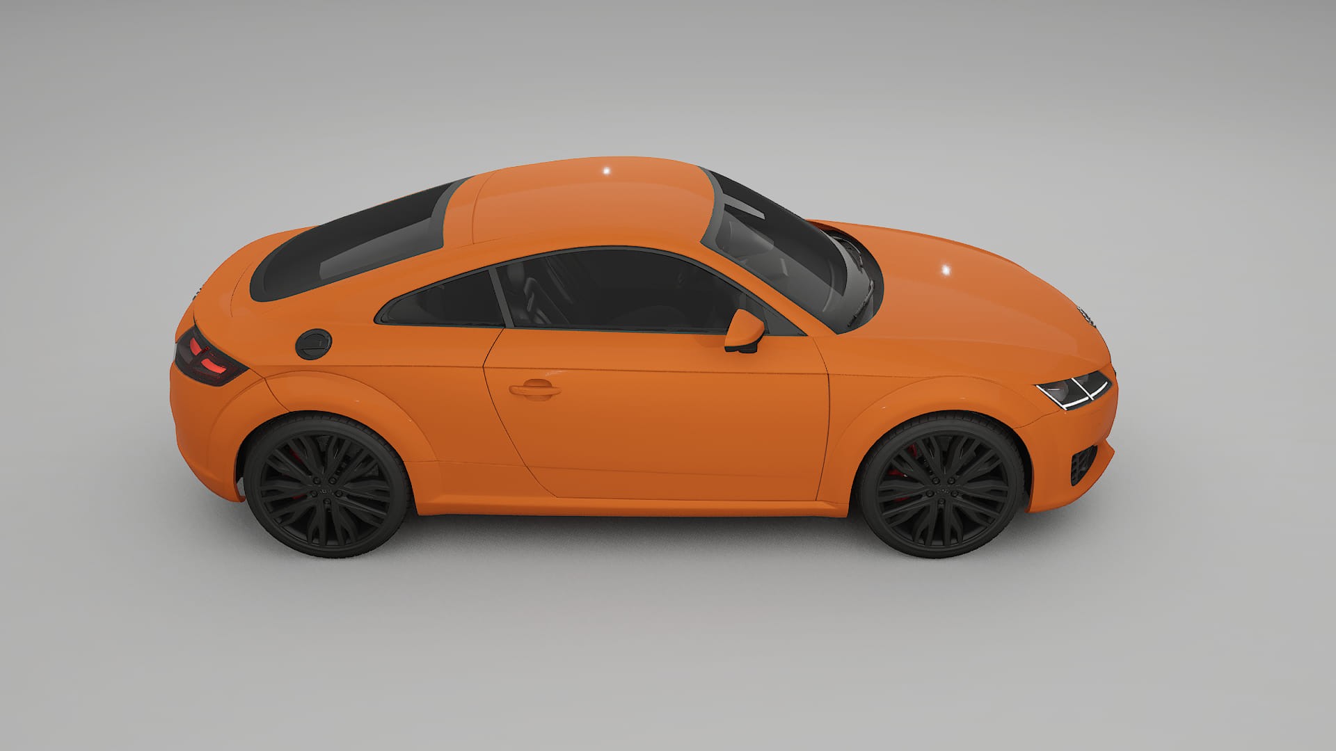 Audi TT Coupe 8S prefacelift pre LCI Film de Protecție pentru Vopsea TPU | ROCKET PPF cu Schimbare de Culoare – Kit Complet P