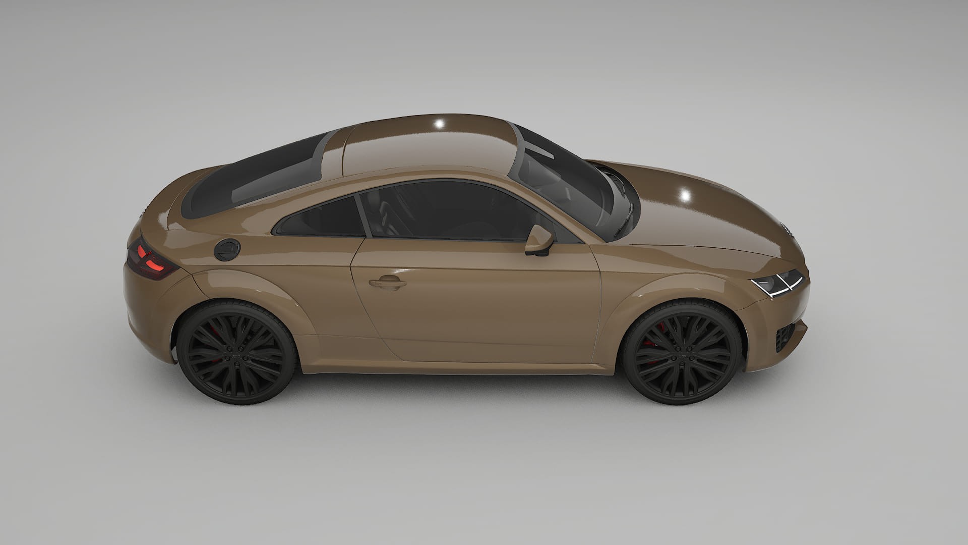 Audi TT Coupe 8S prefacelift pre LCI Film de Protecție pentru Vopsea TPU | SAHARA PPF cu Schimbare de Culoare – Kit Complet P