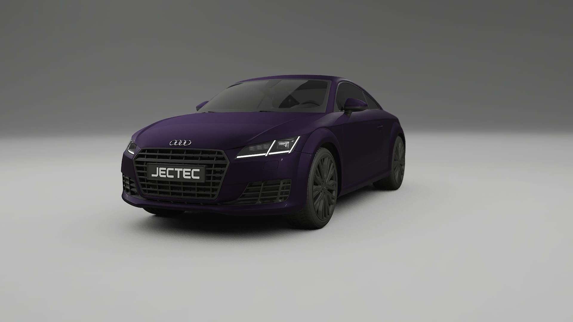 Audi TT Coupe 8S prefacelift pre LCI Film de Protecție pentru Vopsea TPU | VIOLET PPF cu Schimbare de Culoare – Kit Complet P