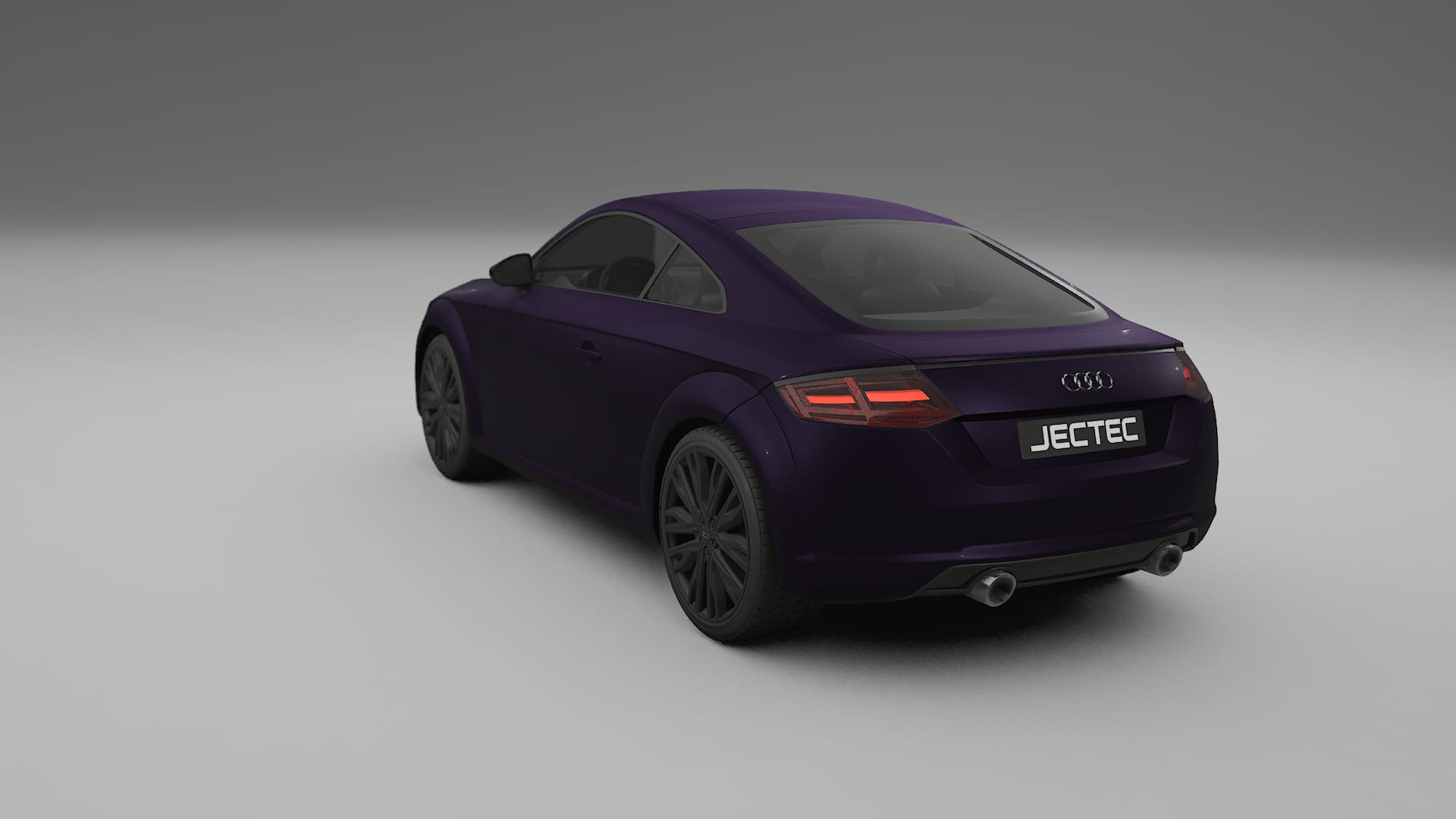 Audi TT Coupe 8S prefacelift pre LCI Film de Protecție pentru Vopsea TPU | VIOLET PPF cu Schimbare de Culoare – Kit Complet P