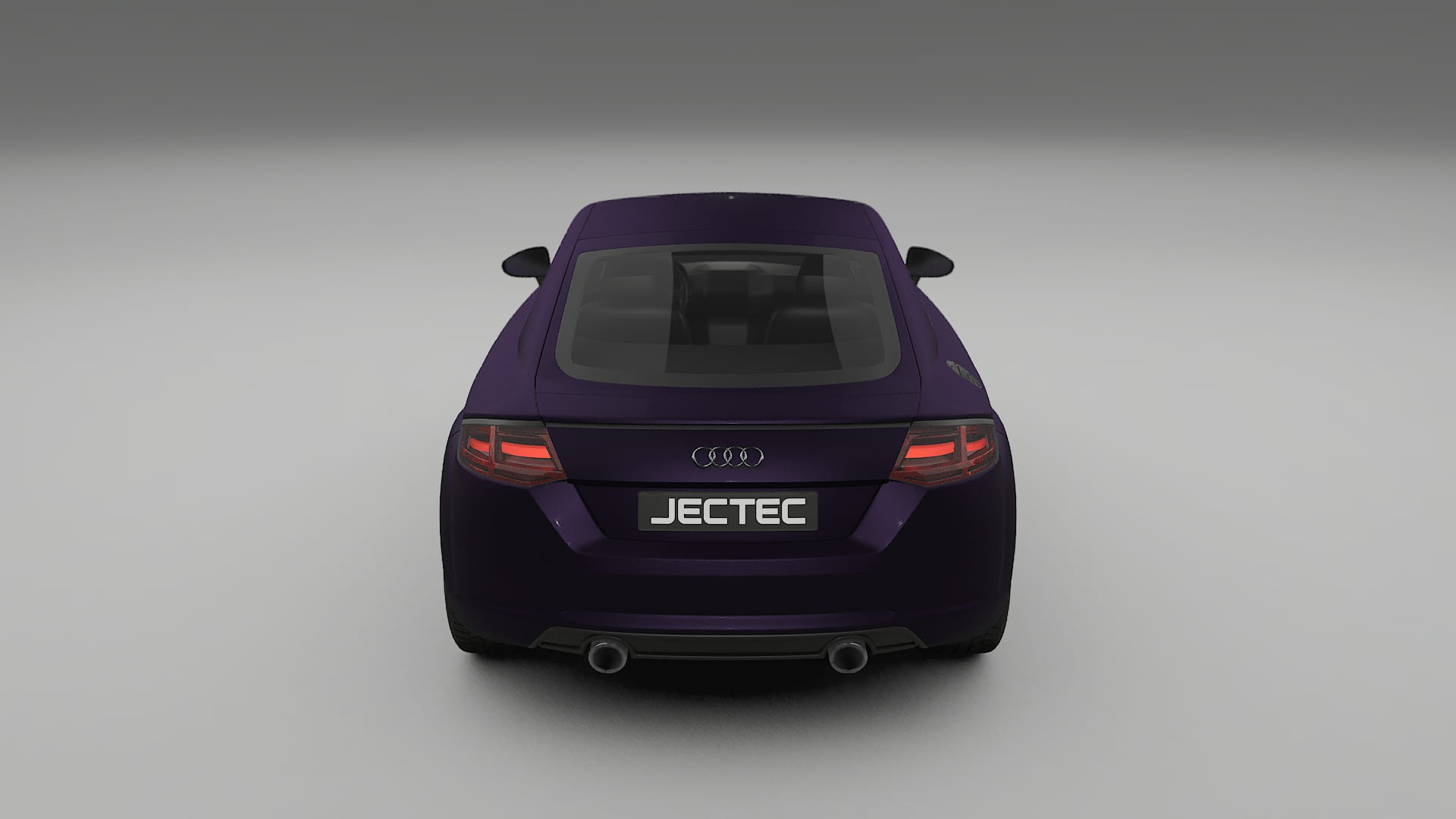 Audi TT Coupe 8S prefacelift pre LCI Film de Protecție pentru Vopsea TPU | VIOLET PPF cu Schimbare de Culoare – Kit Complet P