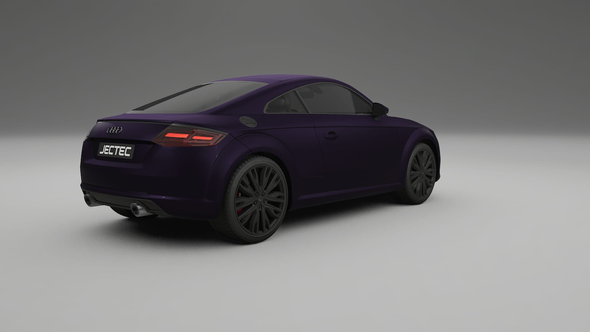 Audi TT Coupe 8S prefacelift pre LCI Film de Protecție pentru Vopsea TPU | VIOLET PPF cu Schimbare de Culoare – Kit Complet P