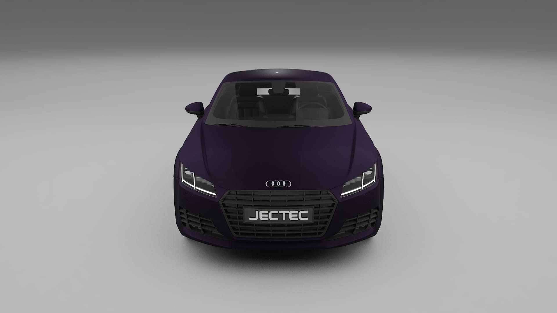 Audi TT Coupe 8S prefacelift pre LCI Film de Protecție pentru Vopsea TPU | VIOLET PPF cu Schimbare de Culoare – Kit Complet P