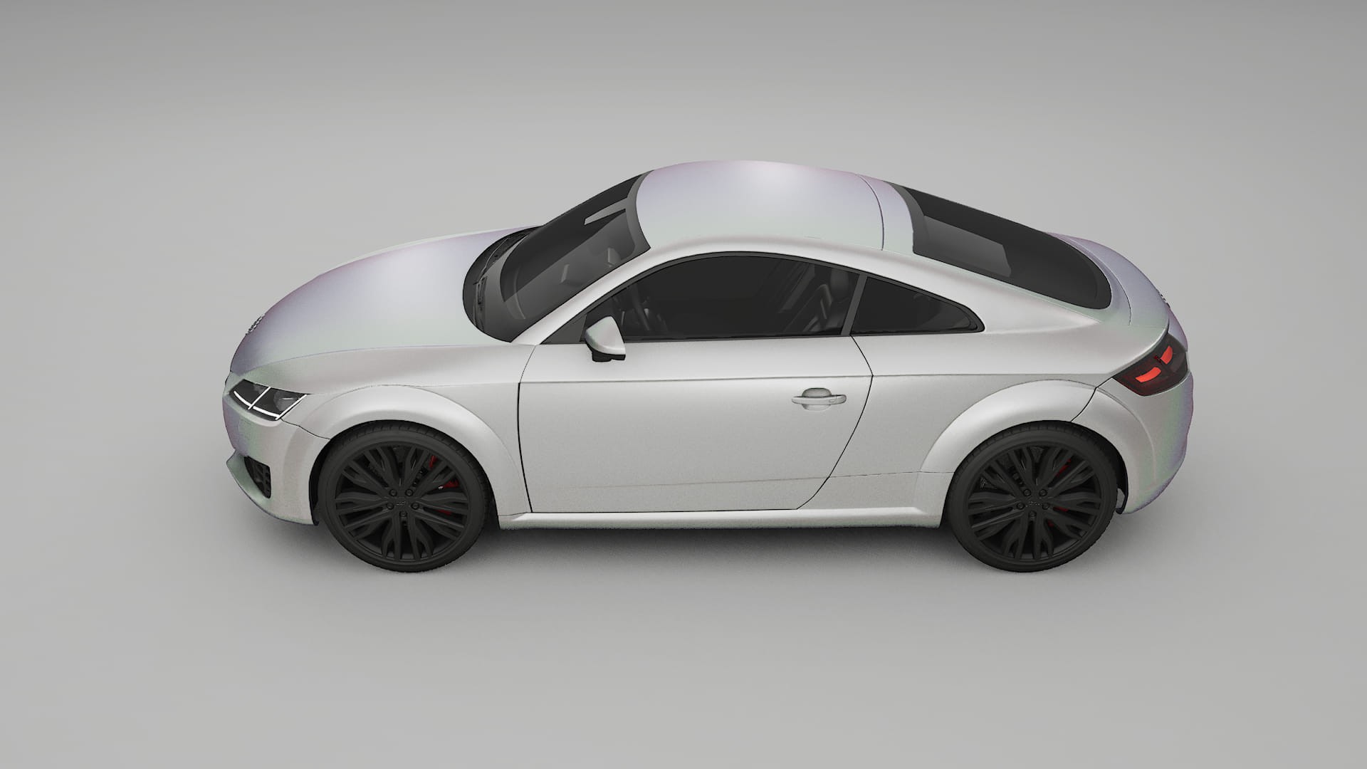 Audi TT Coupe 8S prefacelift pre LCI Film de Protecție pentru Vopsea TPU | NEBULA PPF cu Schimbare de Culoare – Kit Complet P