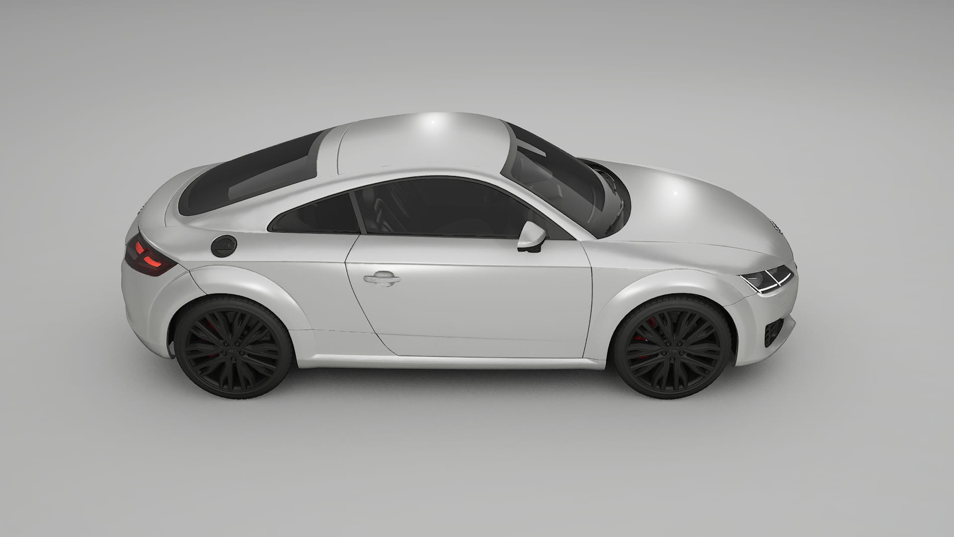 Audi TT Coupe 8S prefacelift pre LCI Film de Protecție pentru Vopsea TPU | OPAL PPF cu Schimbare de Culoare – Kit Complet Pre