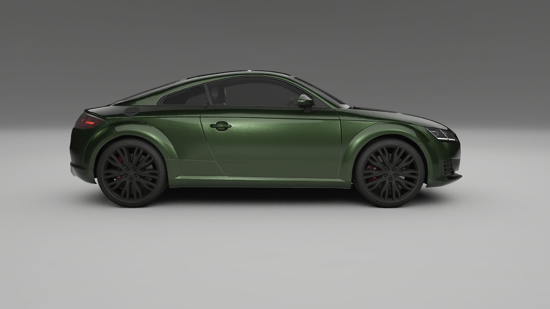 Audi TT Coupe 8S prefacelift pre LCI Film de Protecție pentru Vopsea TPU | LAGOON PPF cu Schimbare de Culoare – Kit Complet P