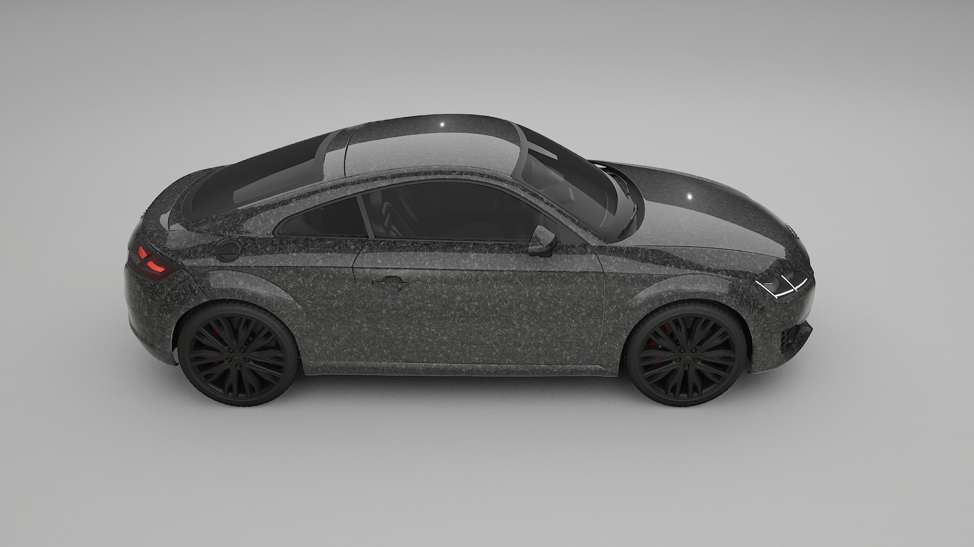 Audi TT Coupe 8S prefacelift pre LCI Film de Protecție pentru Vopsea TPU | FORGED S PPF cu Schimbare de Culoare – Kit Complet