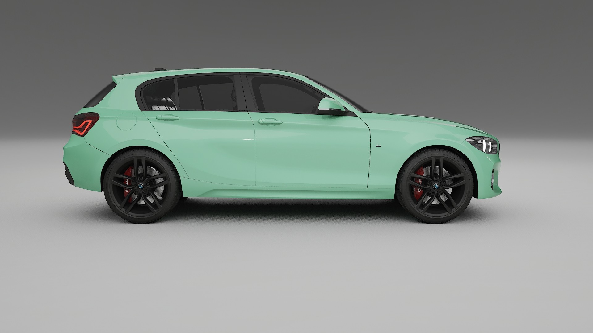 BMW 1 F20 facelift LCI Film de Protecție pentru Vopsea TPU | DUSTY PPF cu Schimbare de Culoare – Kit Complet Predecupat