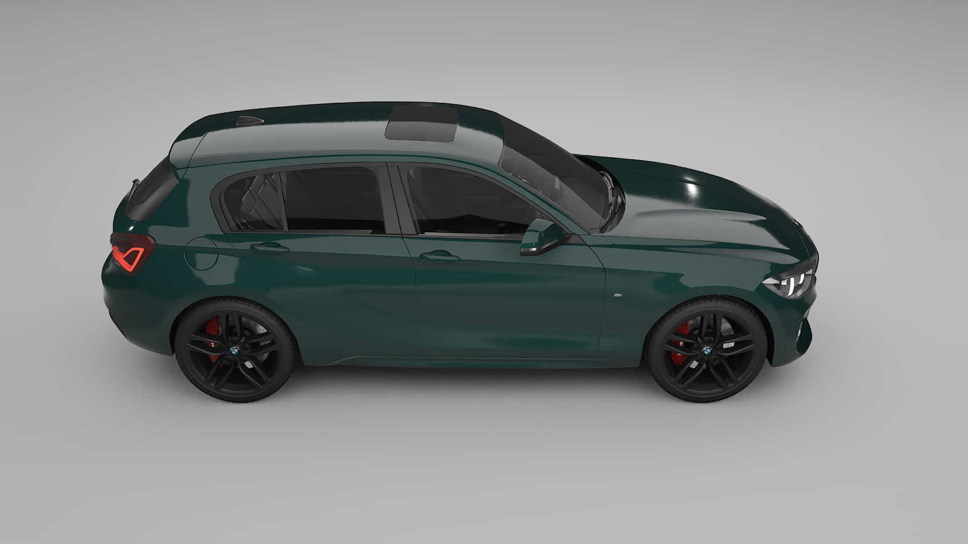 BMW 1 F20 facelift LCI Film de Protecție pentru Vopsea TPU | INFERNO PPF cu Schimbare de Culoare – Kit Complet Predecupat