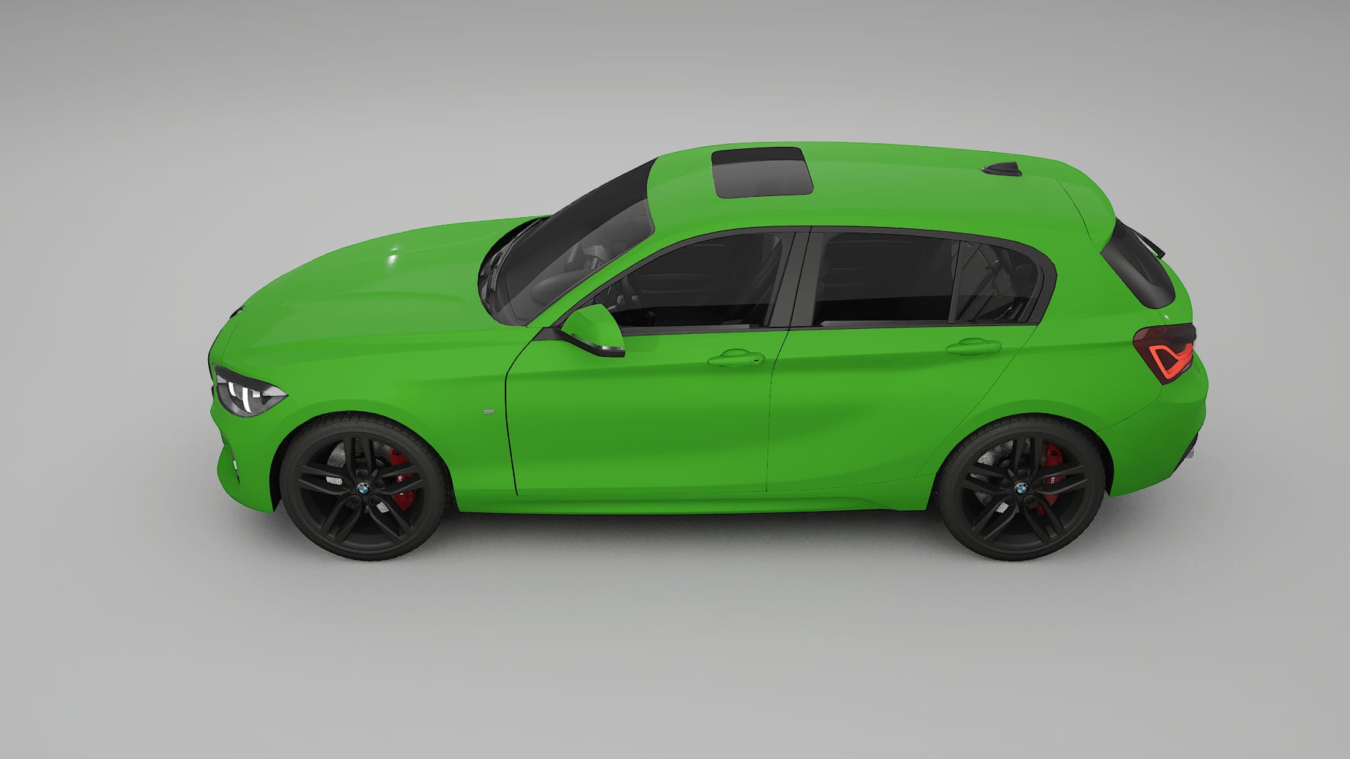 BMW 1 F20 facelift LCI Film de Protecție pentru Vopsea TPU | VENOM PPF cu Schimbare de Culoare – Kit Complet Predecupat