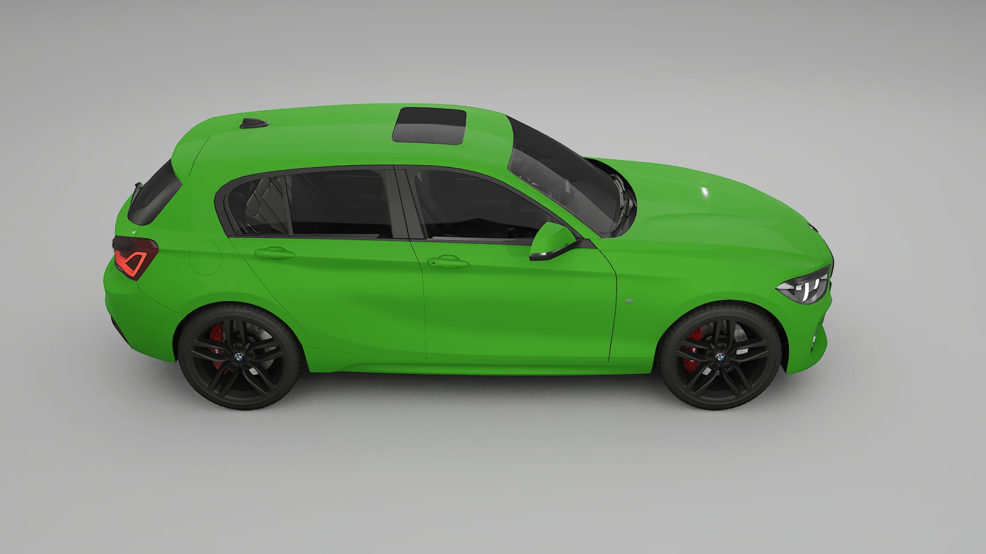 BMW 1 F20 facelift LCI Film de Protecție pentru Vopsea TPU | VENOM PPF cu Schimbare de Culoare – Kit Complet Predecupat