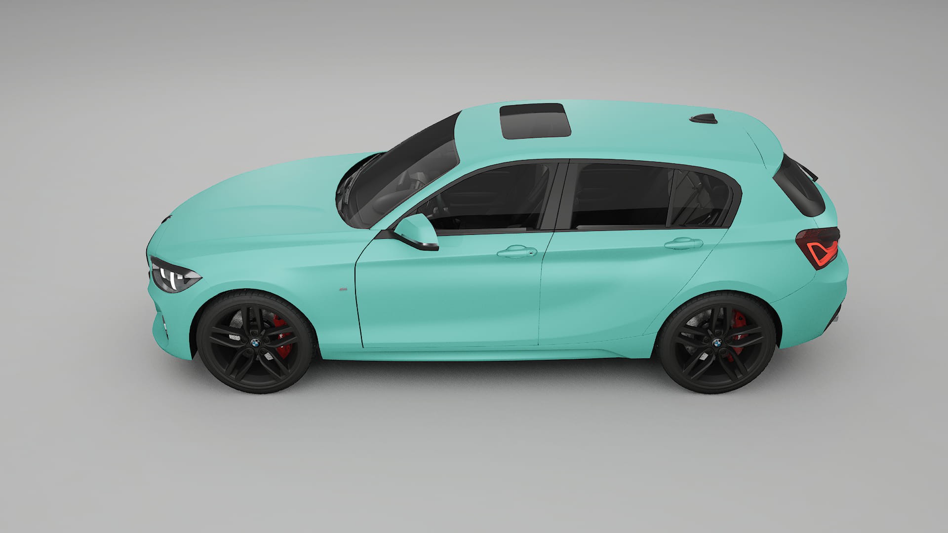 BMW 1 F20 facelift LCI Film de Protecție pentru Vopsea TPU | FROST PPF cu Schimbare de Culoare – Kit Complet Predecupat