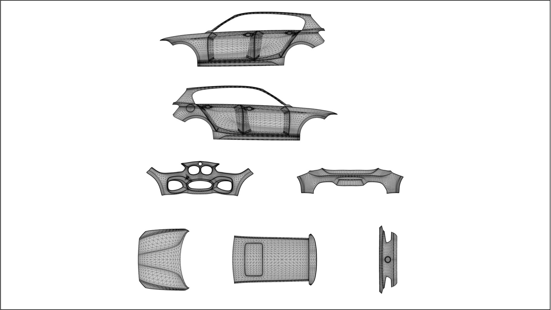 BMW 1 F20 facelift LCI Film de Protecție pentru Vopsea TPU | CINDER PPF cu Schimbare de Culoare – Kit Complet Predecupat 2
