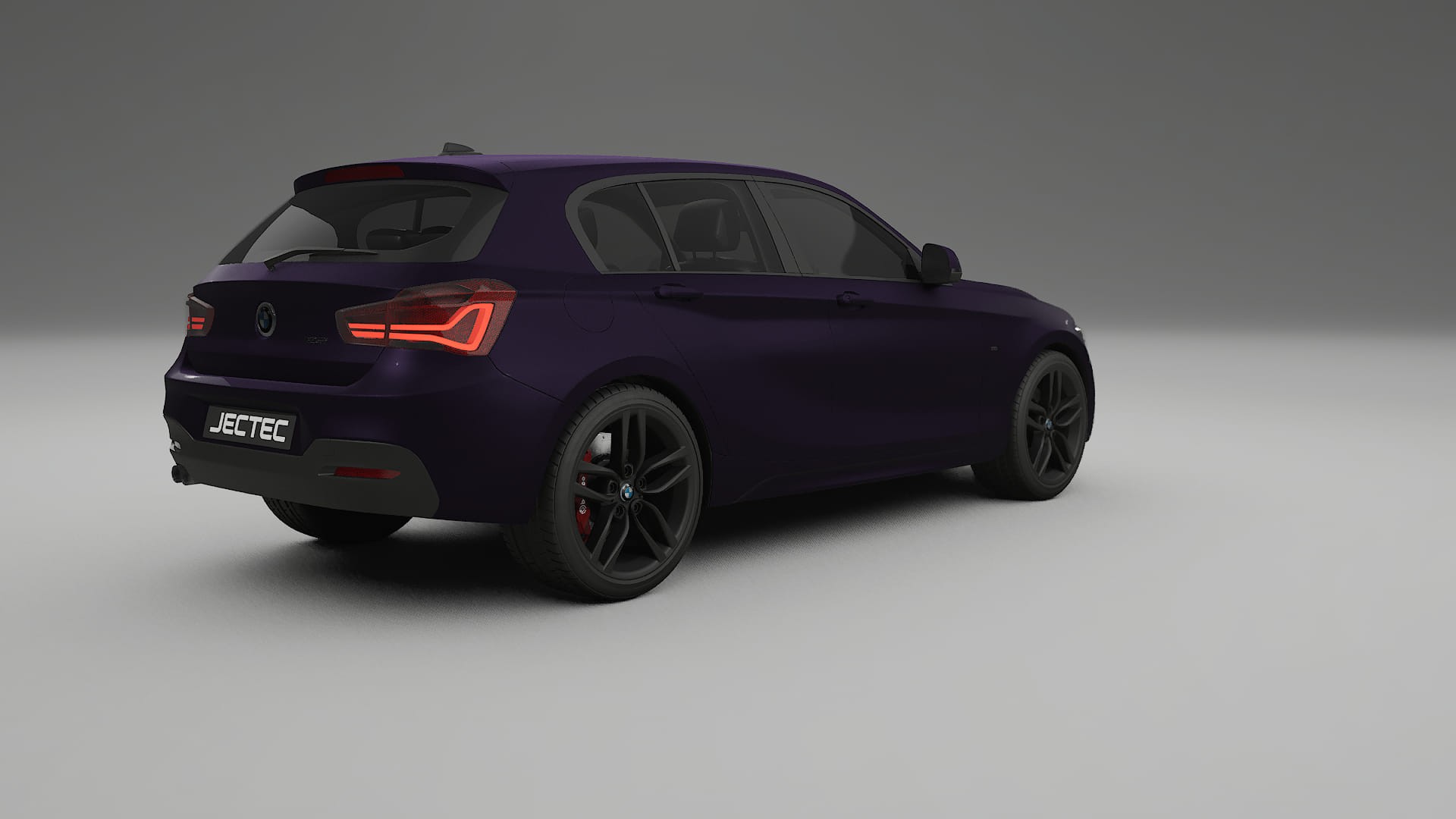BMW 1 F20 facelift LCI Film de Protecție pentru Vopsea TPU | VIOLET PPF cu Schimbare de Culoare – Kit Complet Predecupat